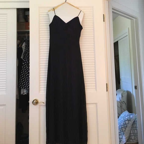 Sexy Mermaid Prom Gown With Straps Navy Blue Prom Dresses P1853