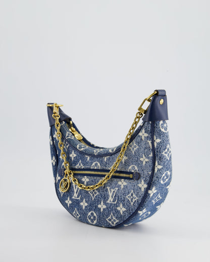 *HOT* Louis Vuitton Denim Monogram Loop Bag