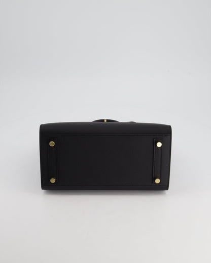 *HOLY GRAIL* Hermès Birkin 25cm Bag in Noir Epsom Leather with Gold Hardware