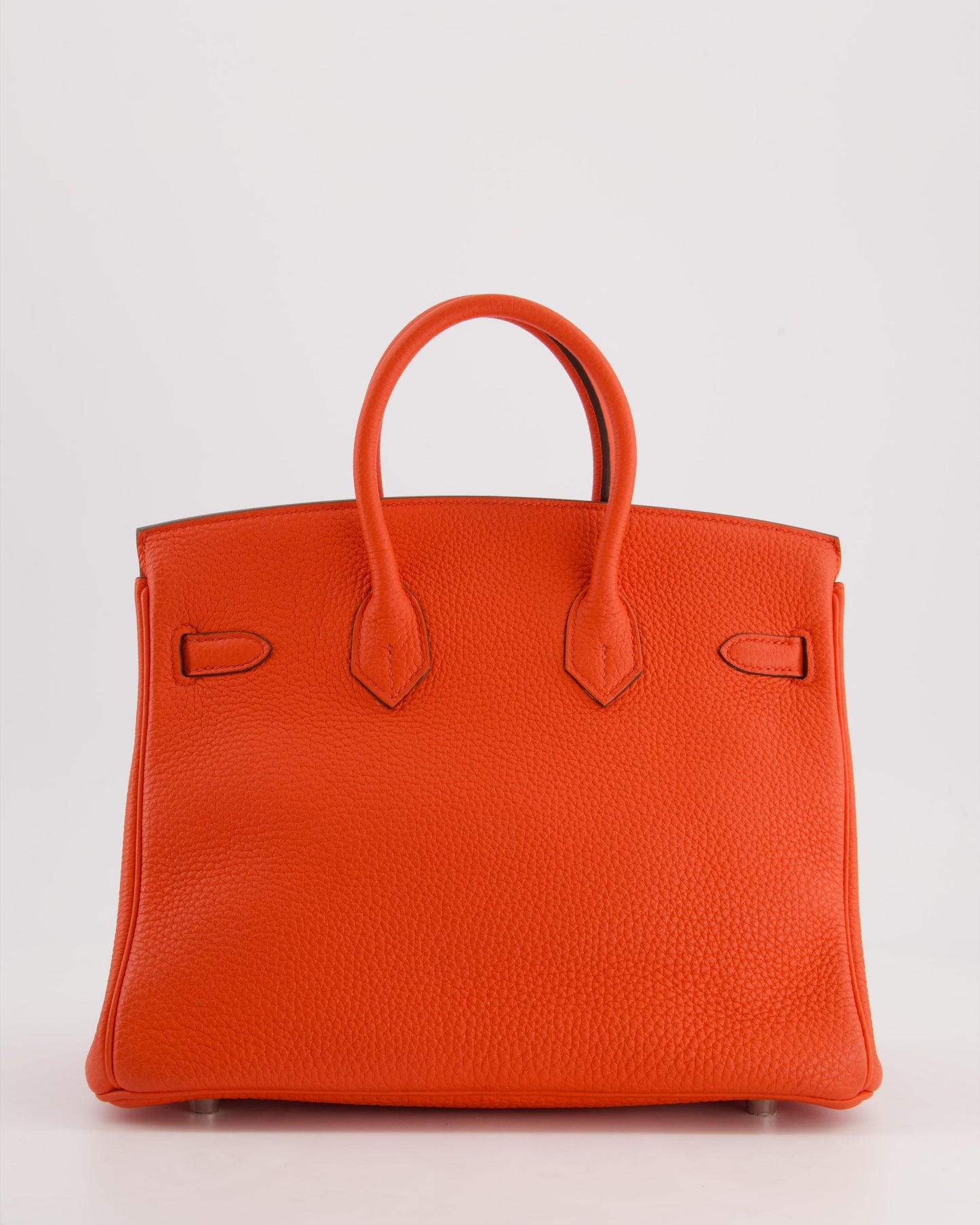Hermès Birkin 25cm Bag in Capucine Togo Leather and Palladium Hardware