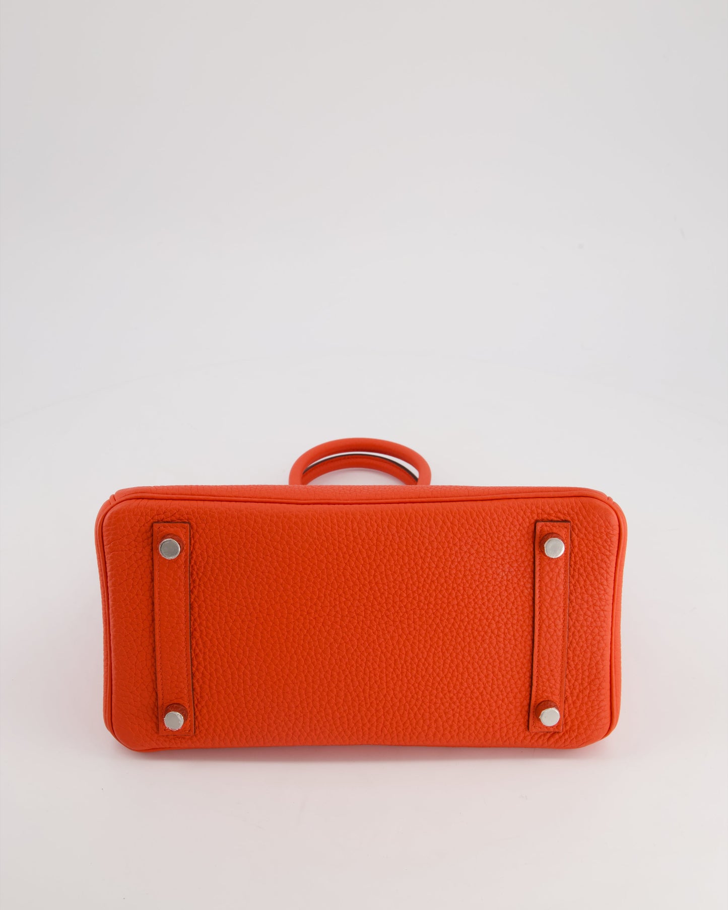 Hermès Birkin 25cm Bag in Capucine Togo Leather and Palladium Hardware