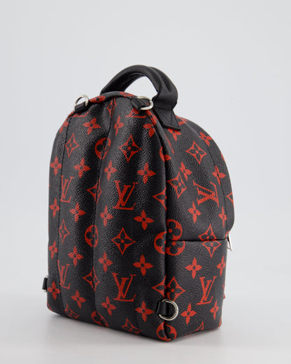 *LIMITED EDITION* Louis Vuitton Infrarouge Palm Springs Mini Backpack in Monogram Canvas with Silver Hardware