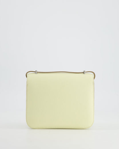 *NEW COLOUR* Hermès Constance III Mini 18cm Miroir Bag in Jaune Milton Epsom Leather with Palladium Hardware