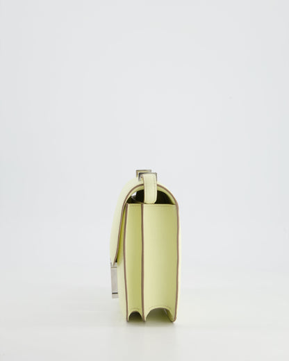 *NEW COLOUR* Hermès Constance III Mini 18cm Miroir Bag in Jaune Milton Epsom Leather with Palladium Hardware