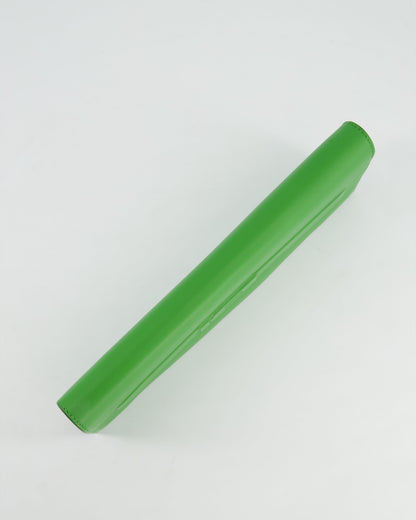 Hermès Birkin Cut Shadow Bag In Vert Yucca Swift Leather