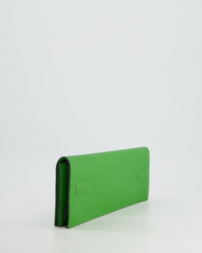 Hermès Birkin Cut Shadow Bag In Vert Yucca Swift Leather