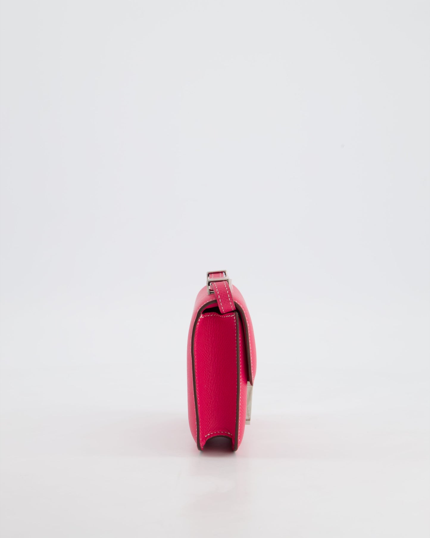 *RARE HOT* Hermès Micro Constance Bag Rose Tyrien Epsom Leather with Palladium Hardware