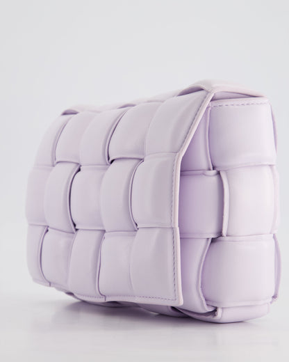 *HOT & FIRE PRICE* Bottega Veneta Pale Lilac Padded Cassette Bag with Gold Hardware RRP £2,780