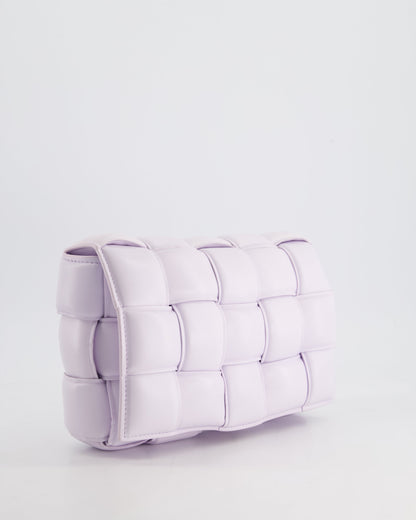 *HOT & FIRE PRICE* Bottega Veneta Pale Lilac Padded Cassette Bag with Gold Hardware RRP £2,780