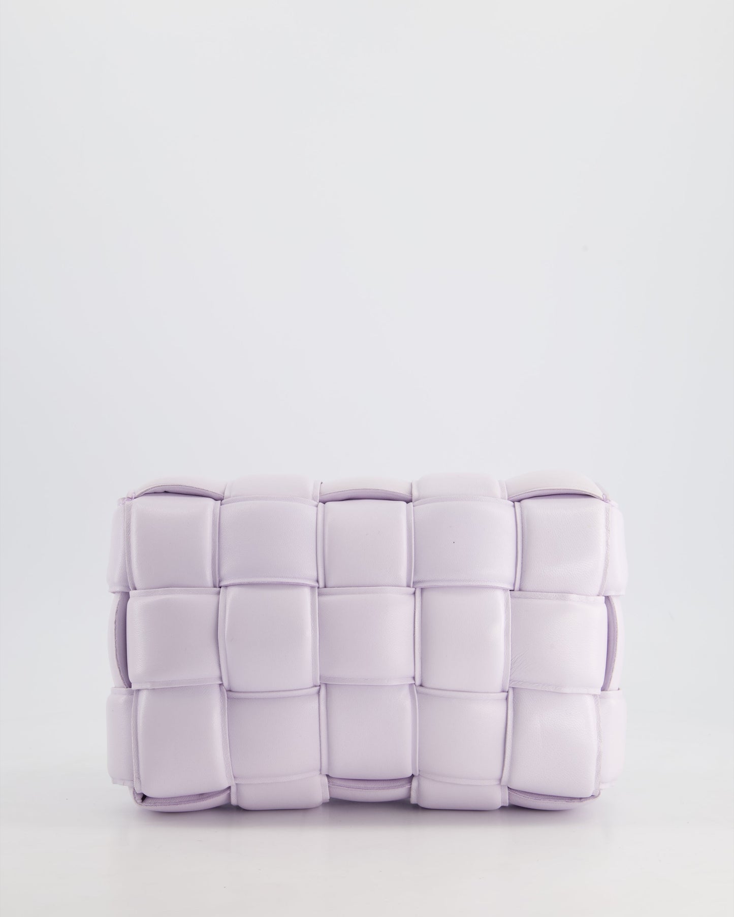 *HOT & FIRE PRICE* Bottega Veneta Pale Lilac Padded Cassette Bag with Gold Hardware RRP £2,780
