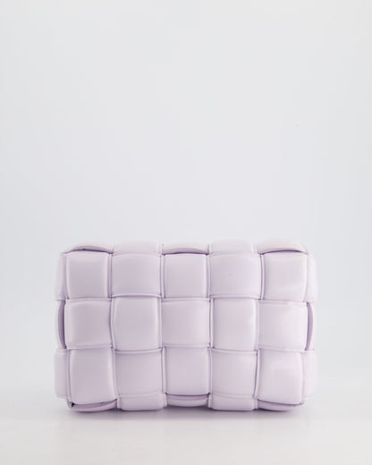 *HOT & FIRE PRICE* Bottega Veneta Pale Lilac Padded Cassette Bag with Gold Hardware RRP £2,780