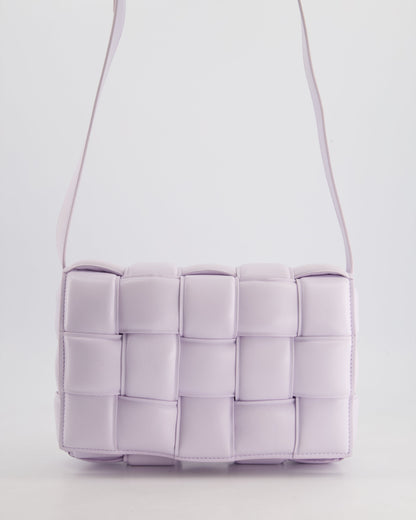 *HOT & FIRE PRICE* Bottega Veneta Pale Lilac Padded Cassette Bag with Gold Hardware RRP £2,780