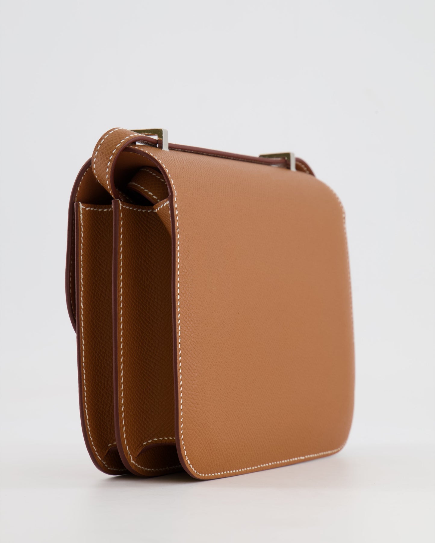 *HOT* Hermès Constance III Mini 18cm Miroir Bag in Gold Epsom Leather with Palladium Hardware