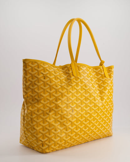 *SUPER RARE* Goyard Saint Louis PM Yellow Shoulder Tote Bag