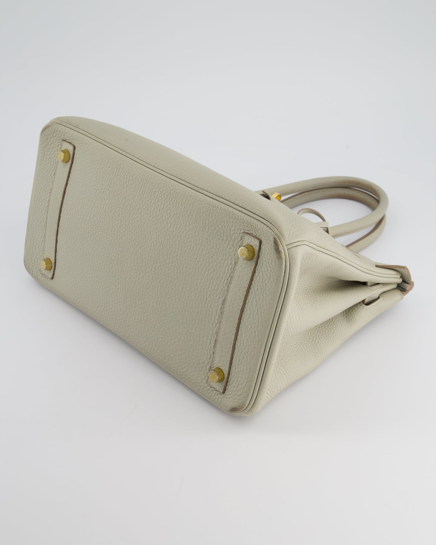 Hermès Birkin 30cm Bag in Beton Togo Leather with Gold Hardware