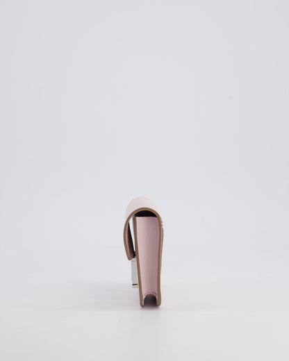 Hermès Constance Slim Belt Wallet Bag in Mauve Pale Evercolor Leather with Palladium Hardware