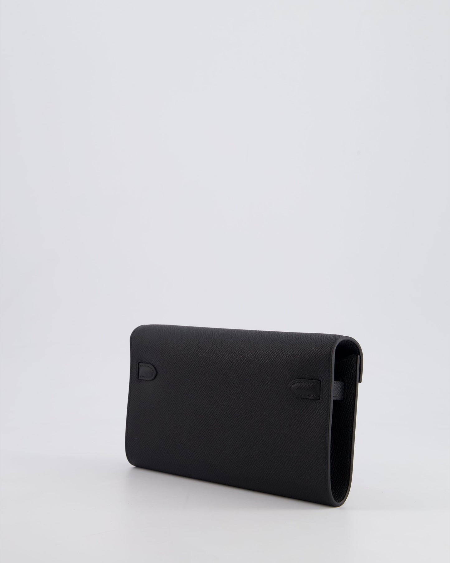 Hermès Kelly To Go Bag in Noir Epsom Leather with Palladium Hardware