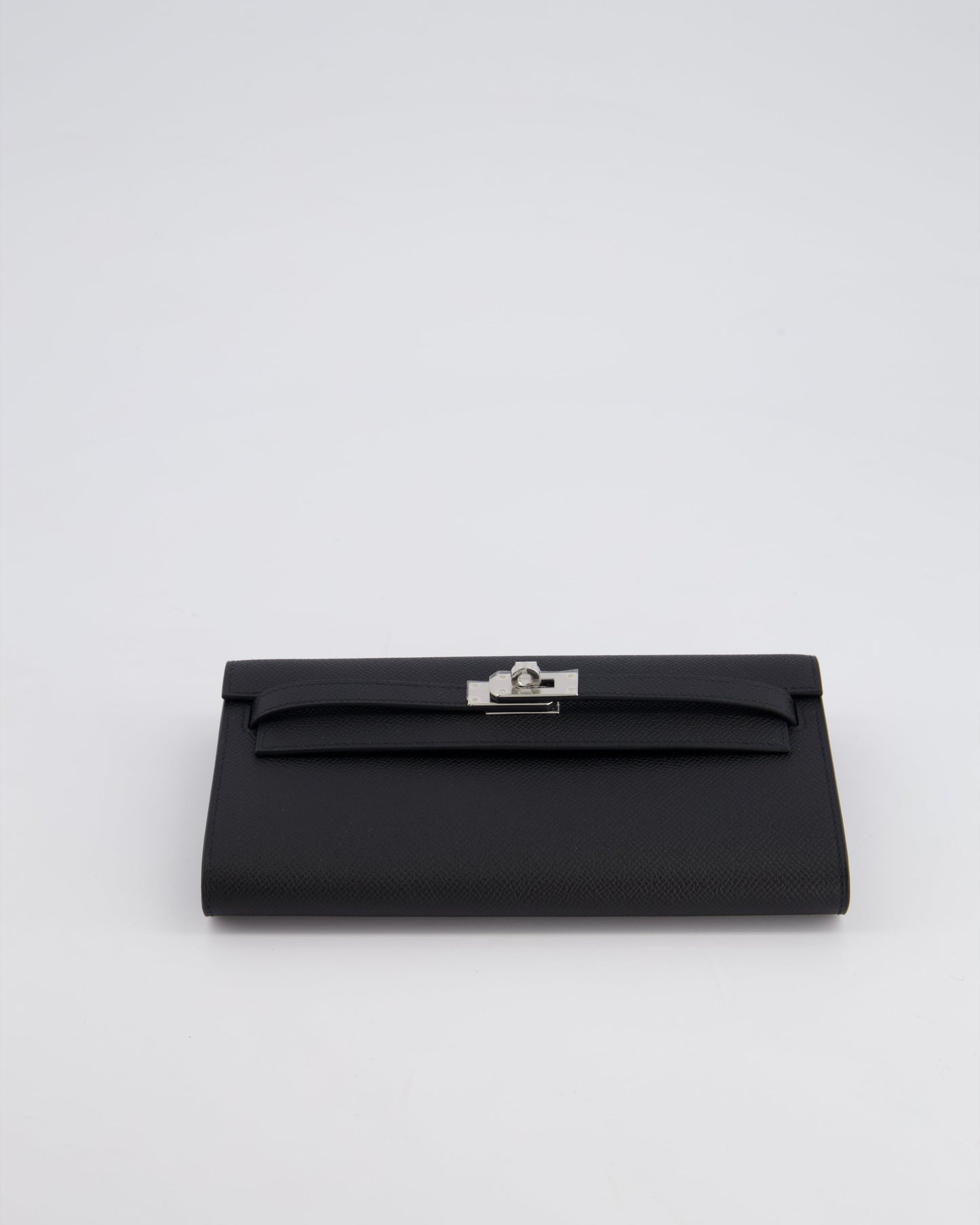 Hermès Kelly To Go Bag in Noir Epsom Leather with Palladium Hardware