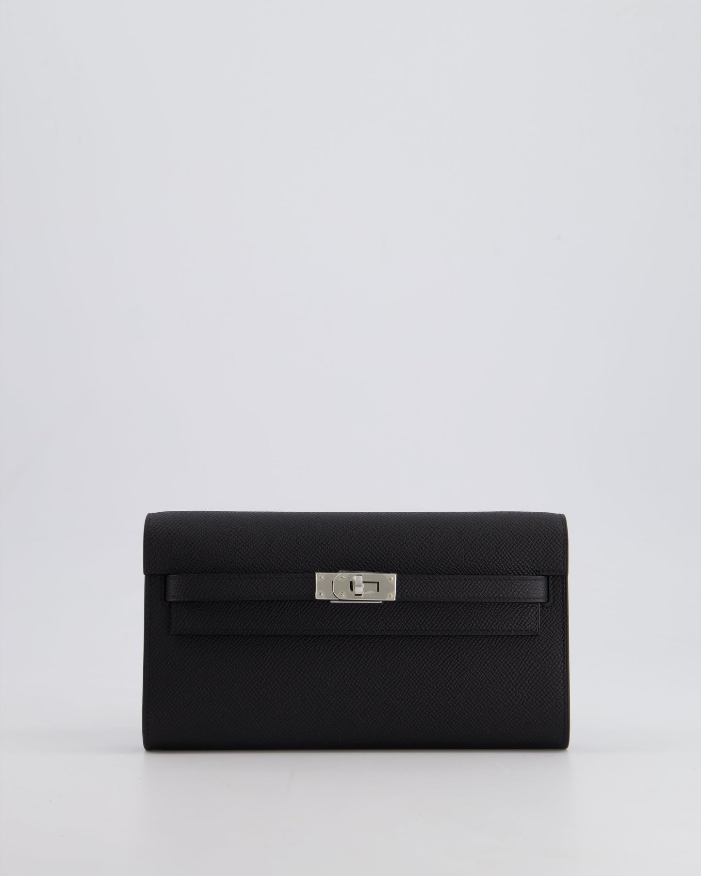 Hermès Kelly To Go Bag in Noir Epsom Leather with Palladium Hardware