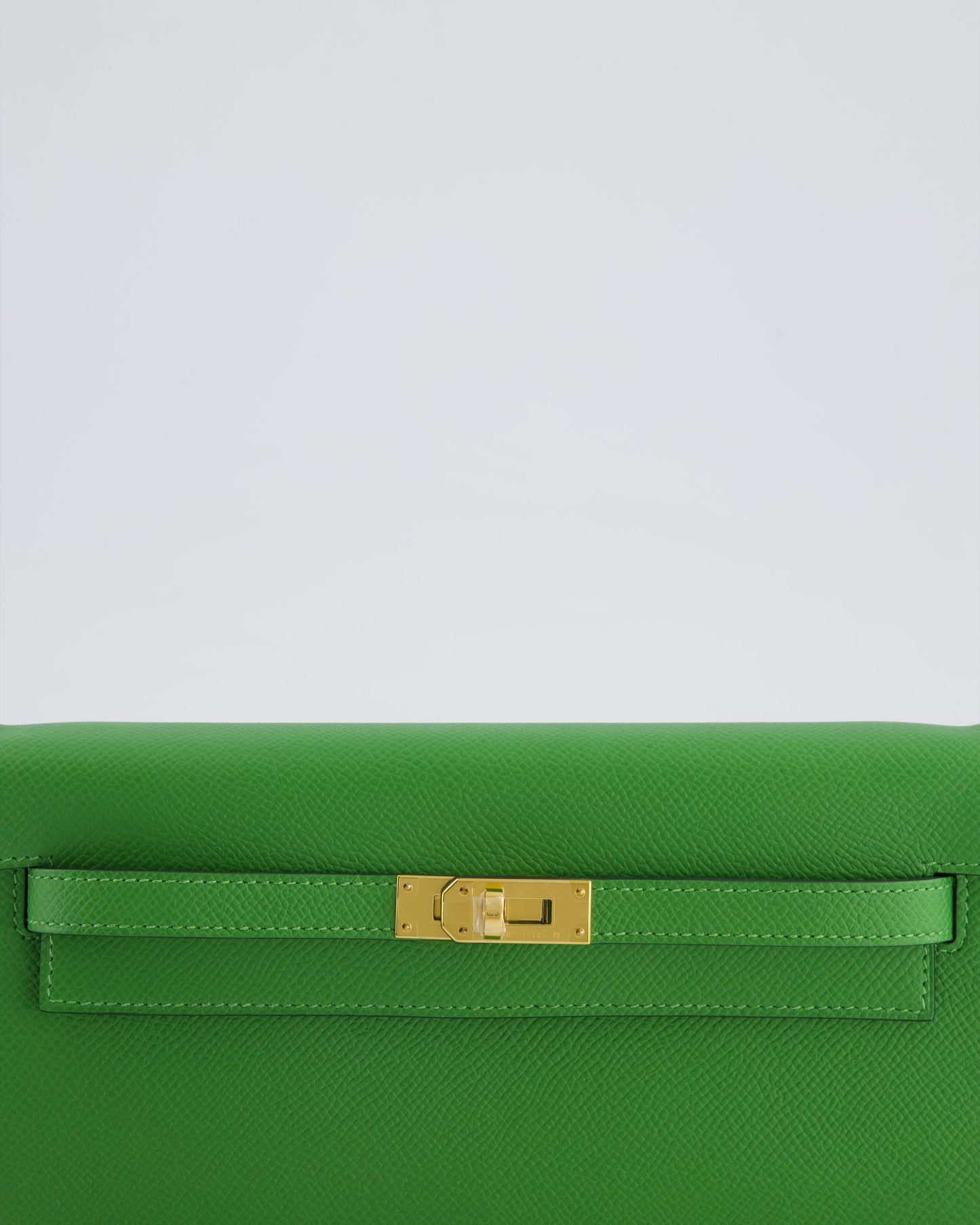 Hermès Kelly To Go Bag in Vert Yucca Epsom Leather Palladium Hardware