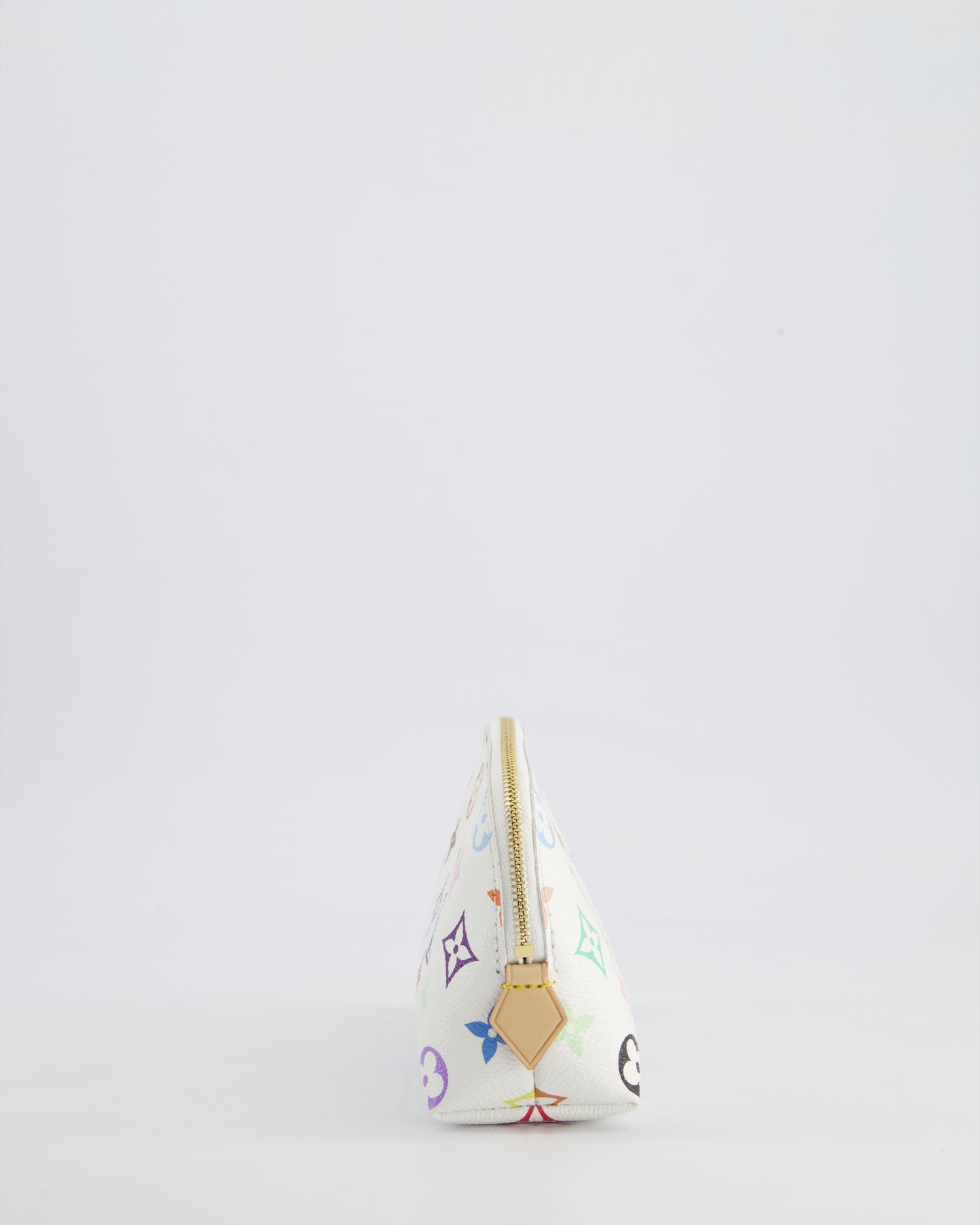 *HOT* Louis Vuitton X Takashi Murakami PM Cosmetic Pouch in Multi-Colour Monogram Canvas