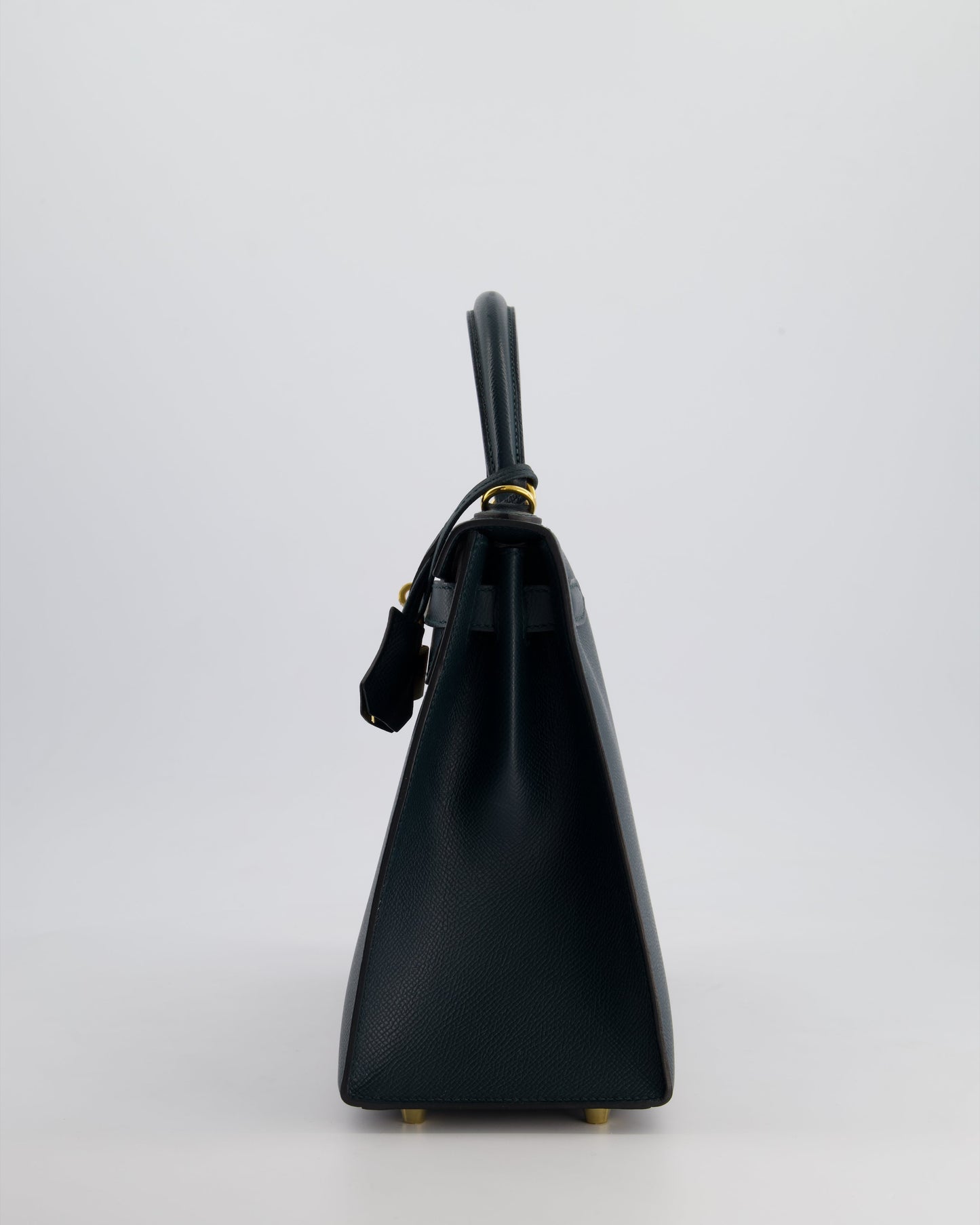 Hermès Kelly 28cm Bag in Vert Cypress Epsom Leather with Gold Hardware