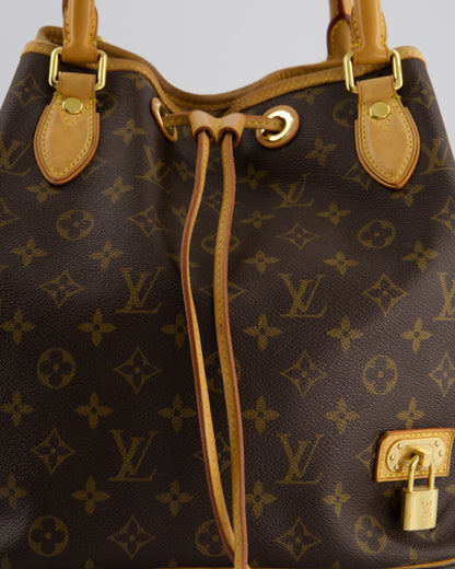 Louis Vuitton Brown Monogram Eden Neo Bag with Gold Hardware