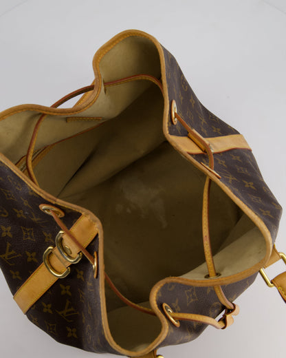 Louis Vuitton Brown Monogram Eden Neo Bag with Gold Hardware