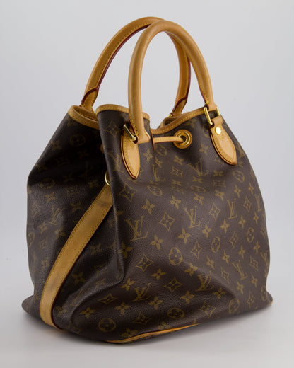 Louis Vuitton Brown Monogram Eden Neo Bag with Gold Hardware