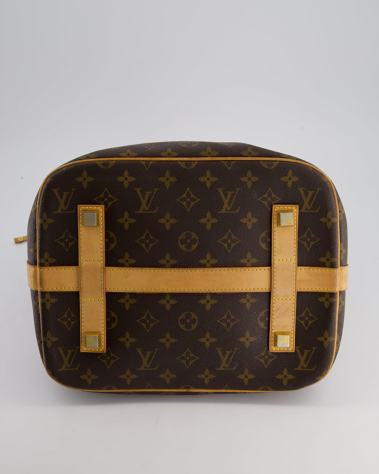 Louis Vuitton Brown Monogram Eden Neo Bag with Gold Hardware