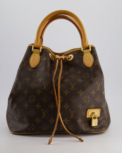 Louis Vuitton Brown Monogram Eden Neo Bag with Gold Hardware