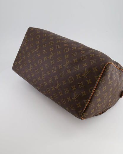Louis Vuitton Vintage Brown Monogram Canvas Speedy 40 Bag with Gold Hardware RRP £1,600