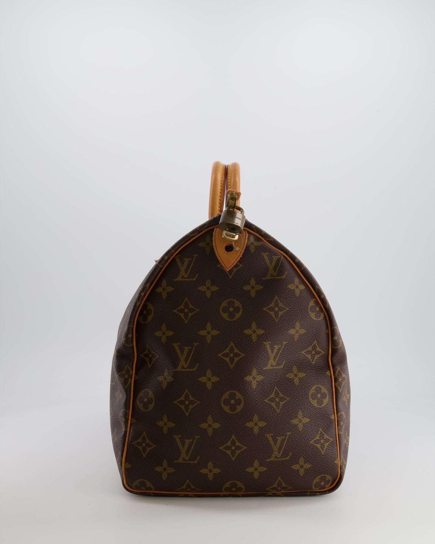 Louis Vuitton Vintage Brown Monogram Canvas Speedy 40 Bag with Gold Hardware RRP £1,600