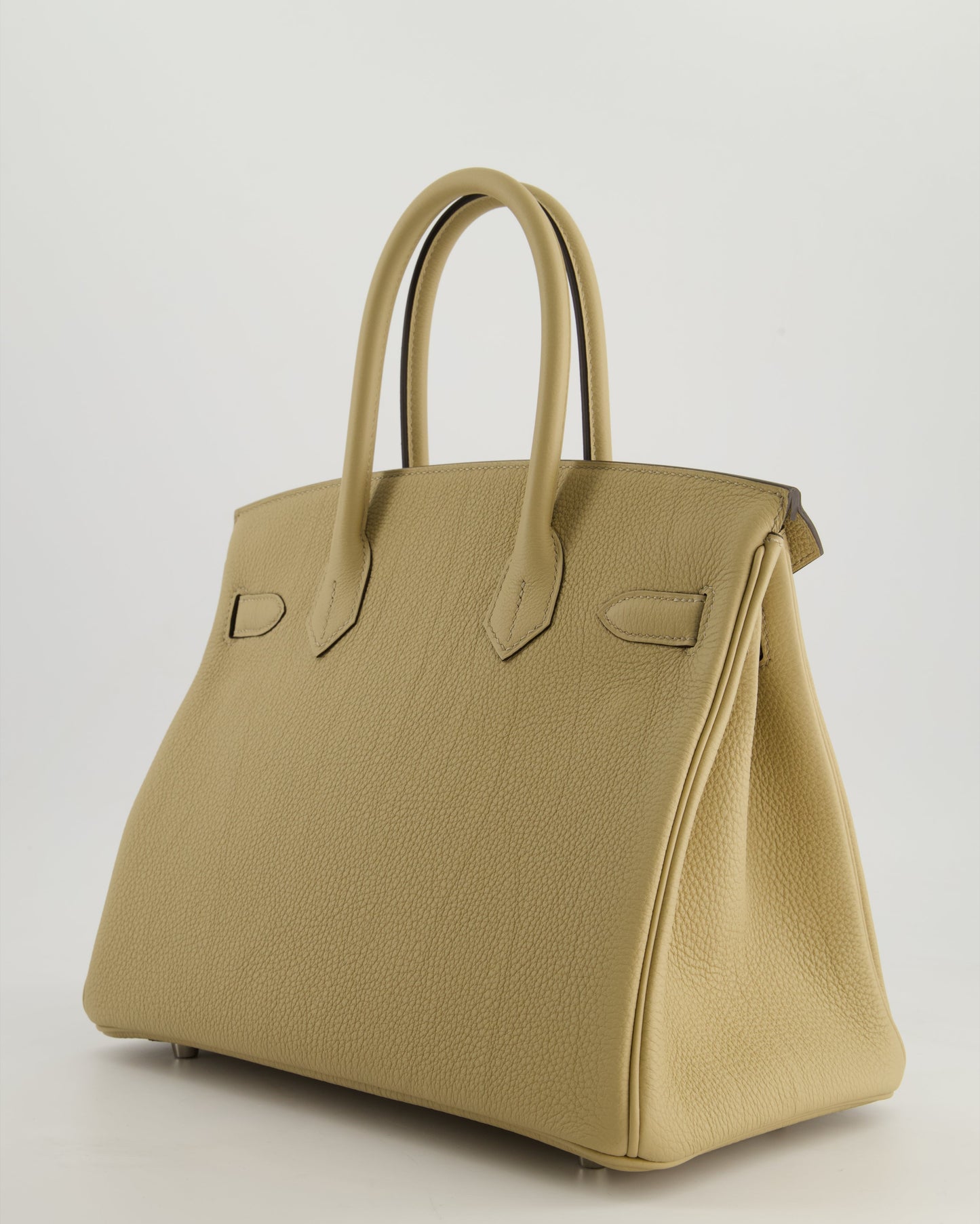 *HOT* Hermes Birkin 30cm Retourne Bag in Trench Togo Leather with Palladium Hardware