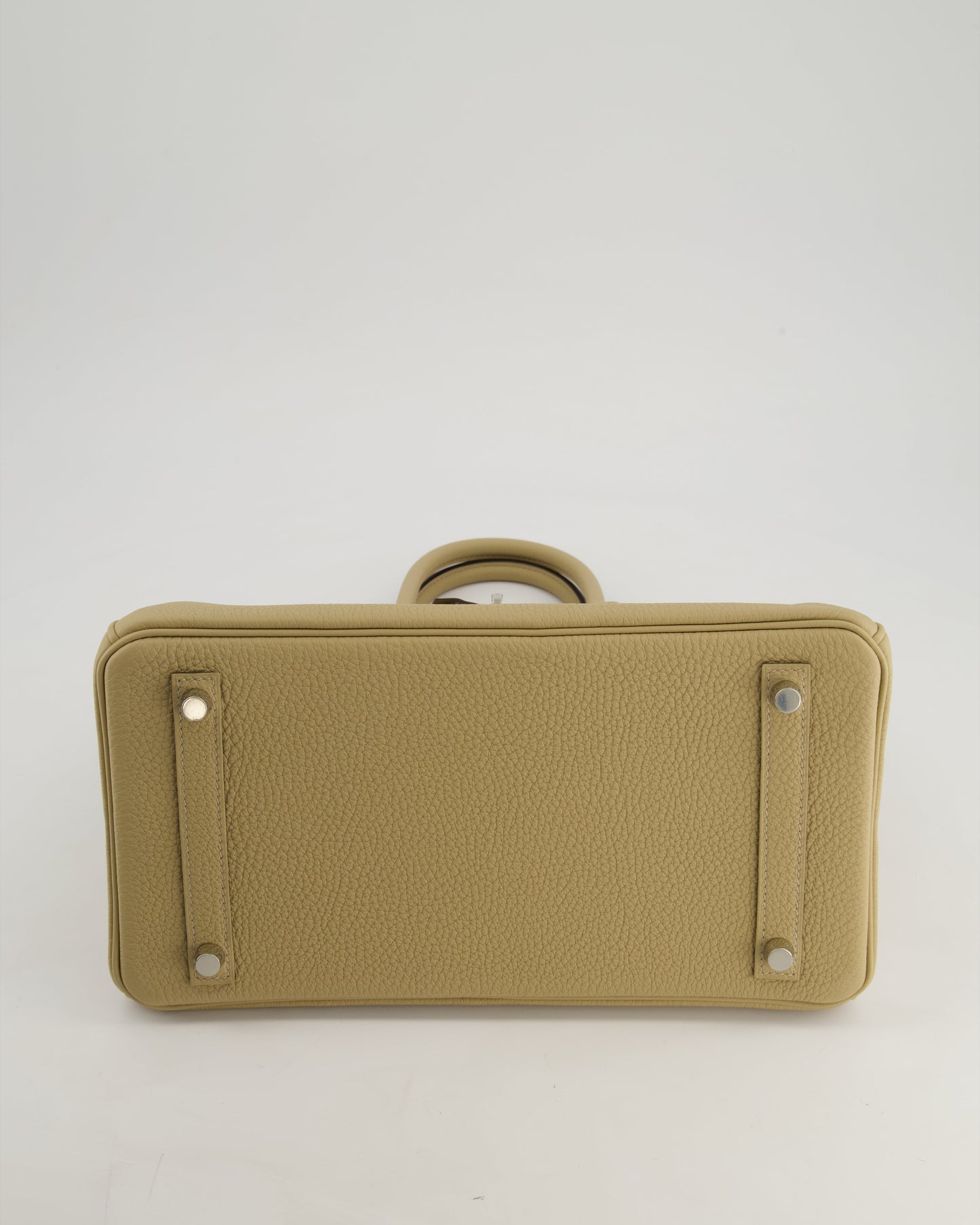 *HOT* Hermes Birkin 30cm Retourne Bag in Trench Togo Leather with Palladium Hardware