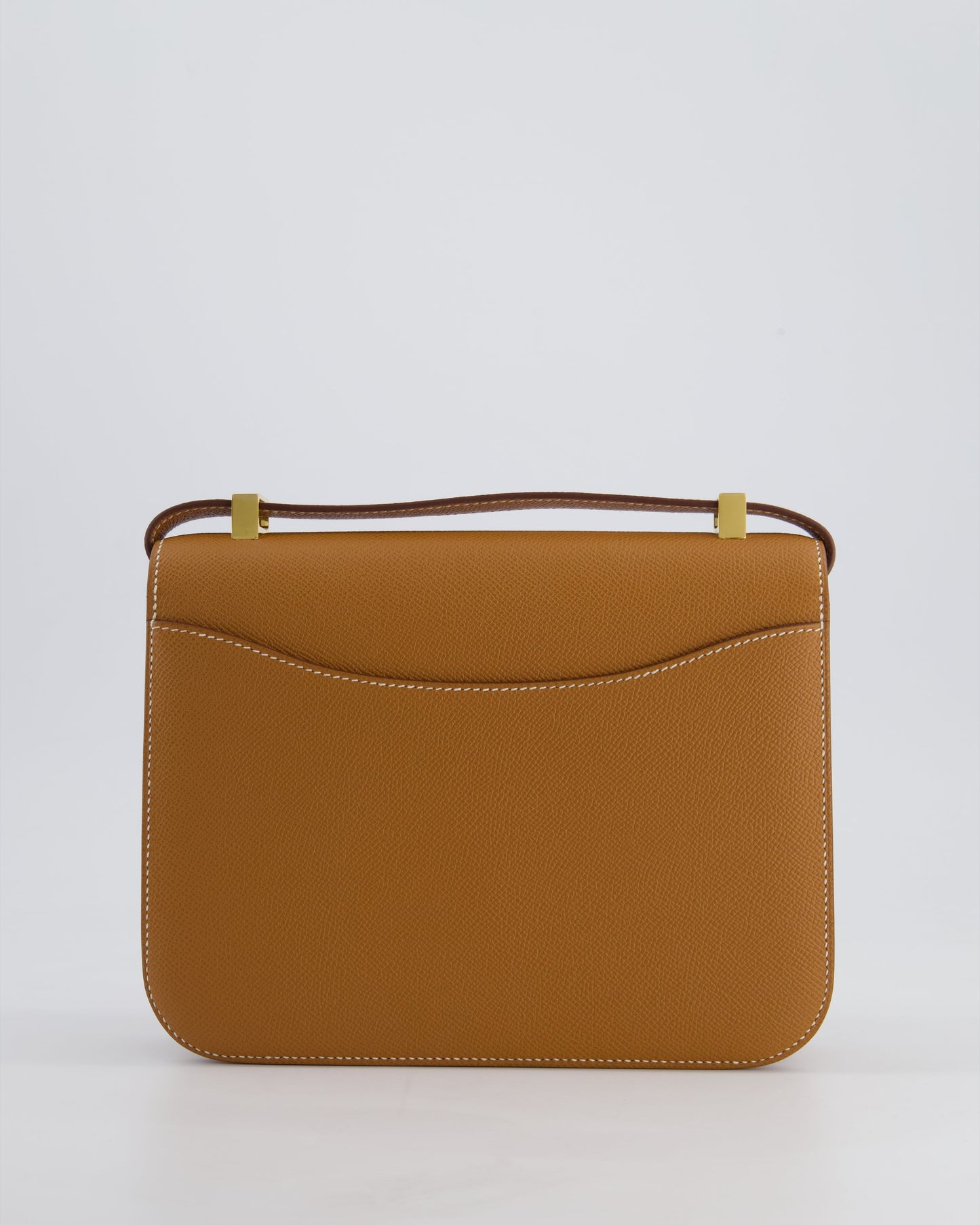 Hermès Constance III Miroir 24cm Bag in Gold Epsom Leather with Gold Hardware