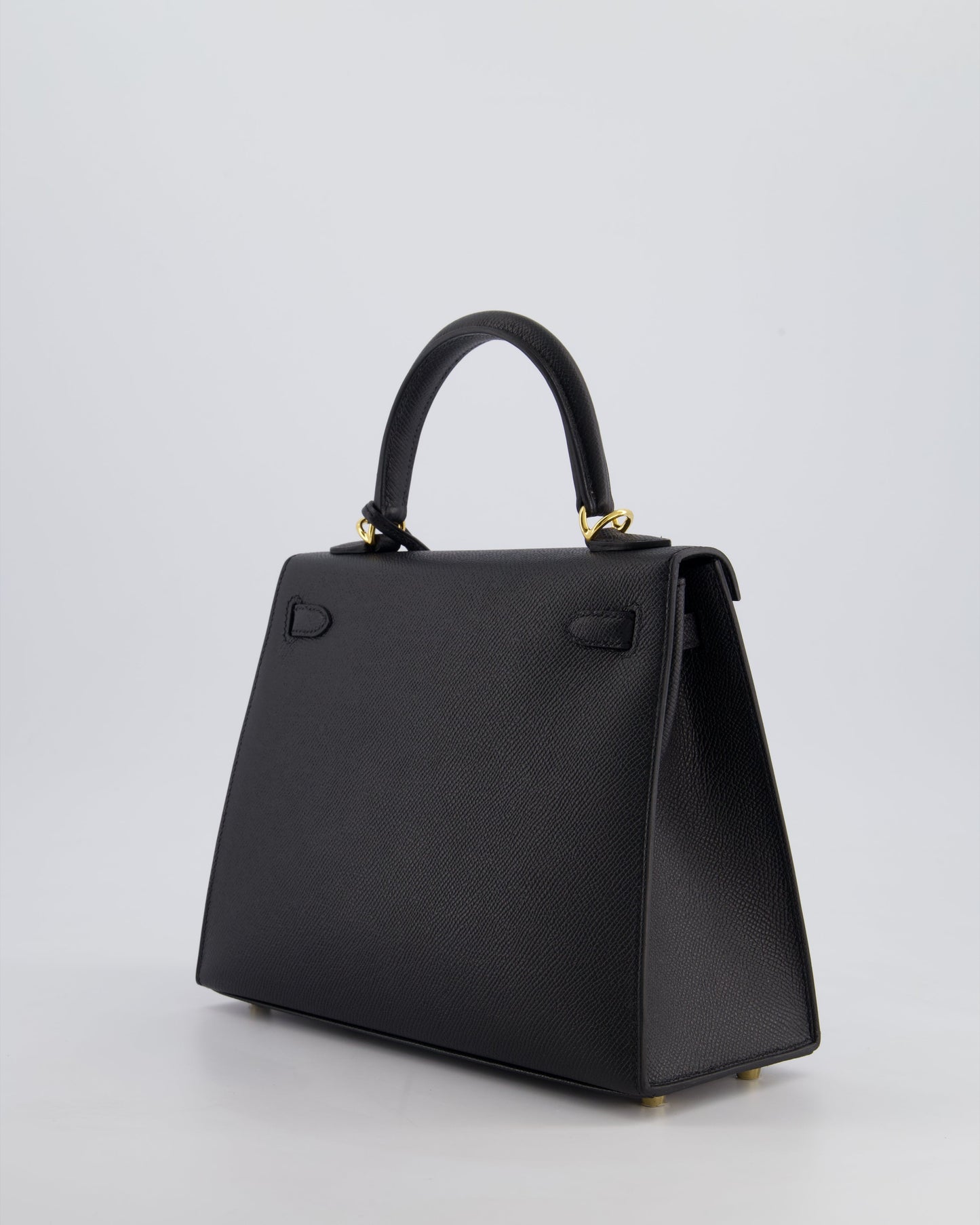 *HOLY GRAIL* Hermès Kelly 25cm Sellier Bag in Black Epsom Leather with Gold Hardware