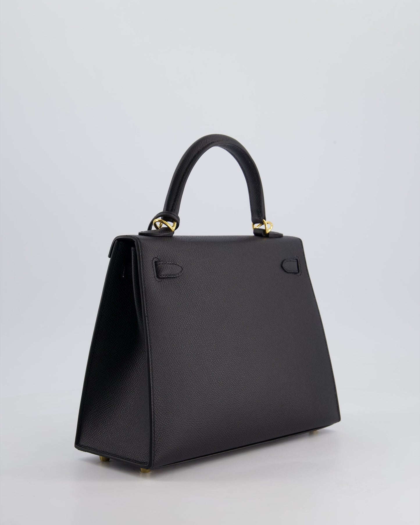 *HOLY GRAIL* Hermès Kelly 25cm Sellier Bag in Black Epsom Leather with Gold Hardware