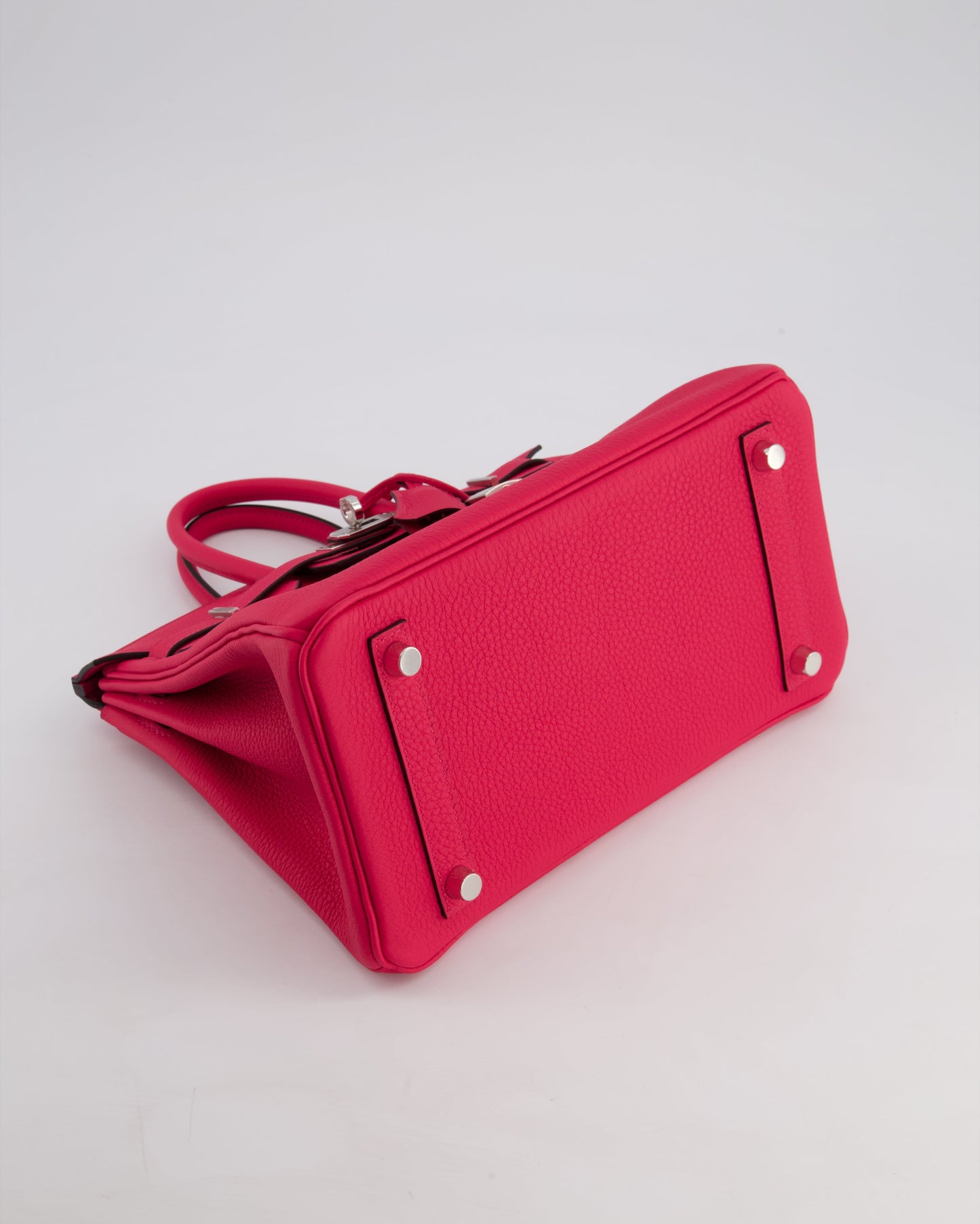 *RARE* Hermès Birkin 25cm Bag in Rose Mexico Togo Leather with Palladium Hardware