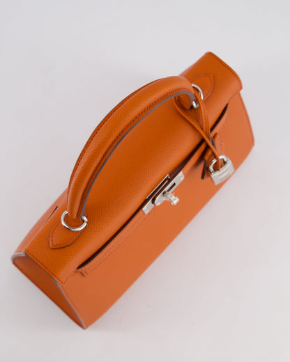 Hermès Kelly 25cm Sellier Bag in Terre Battue Epsom Leather with Palladium Hardware