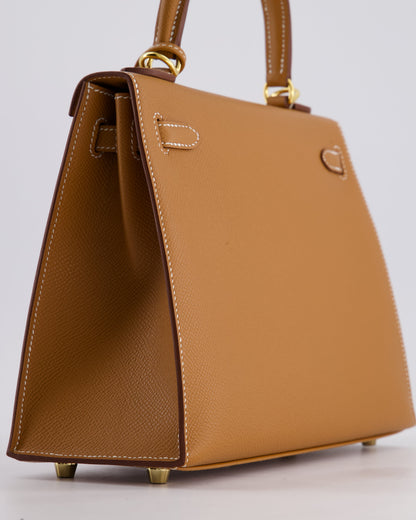 *HOLY GRAIL* Hermès Kelly 25cm Sellier in Gold Epsom Leather with Gold Hardware