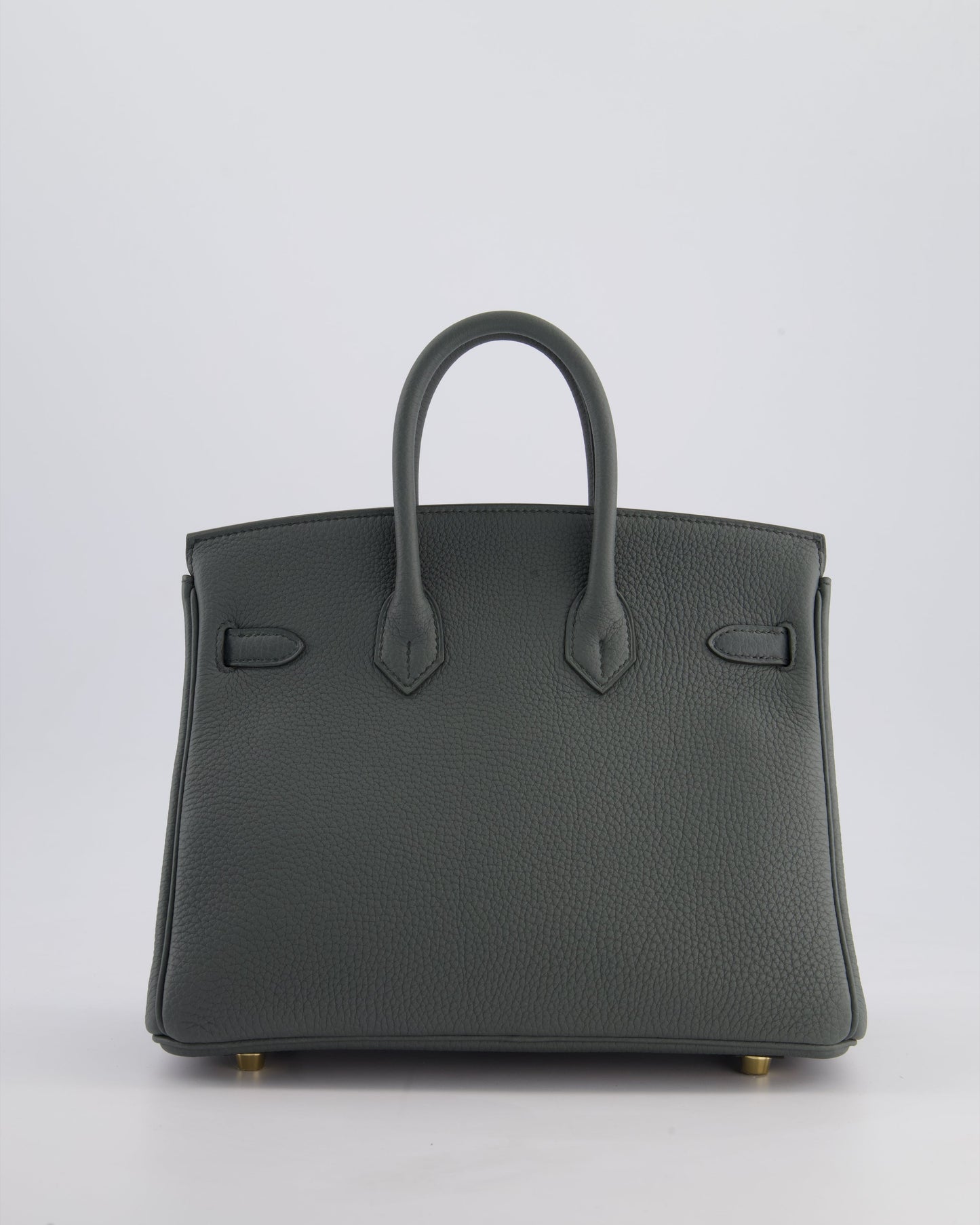 *SUPER HOT COLOUR* Hermès Birkin 25cm Retourne Bag in Vert Amande Togo Leather with Gold Hardware