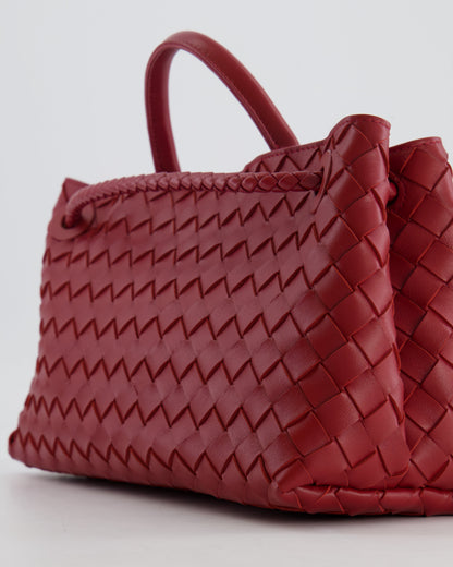 *RARE* Bottega Veneta East West Andiamo Bag in Rosewood Intrecciato Leather with Gold Hardware RRP £3,810