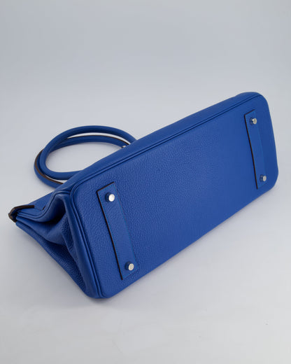 Hermès Shoulder Birkin 42 JPG in Clemence Leather with Palladium Hardware