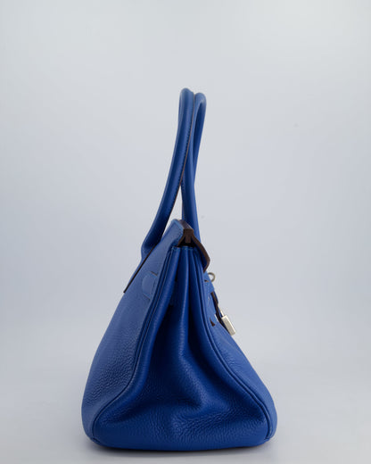 Hermès Shoulder Birkin 42 JPG in Clemence Leather with Palladium Hardware