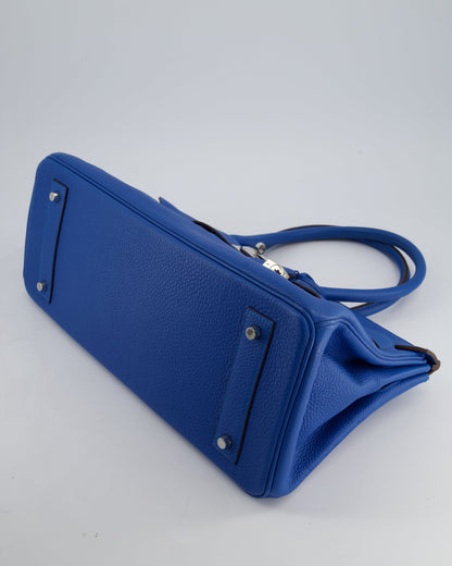 Hermès Shoulder Birkin 42 JPG in Clemence Leather with Palladium Hardware