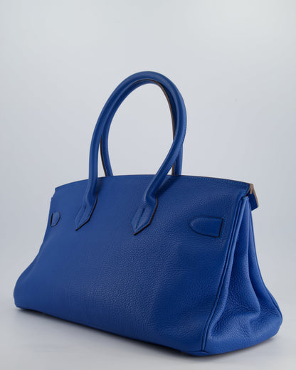 Hermès Shoulder Birkin 42 JPG in Clemence Leather with Palladium Hardware