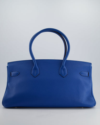 Hermès Shoulder Birkin 42 JPG in Clemence Leather with Palladium Hardware