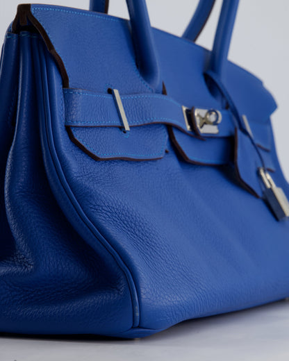 Hermès Shoulder Birkin 42 JPG in Clemence Leather with Palladium Hardware