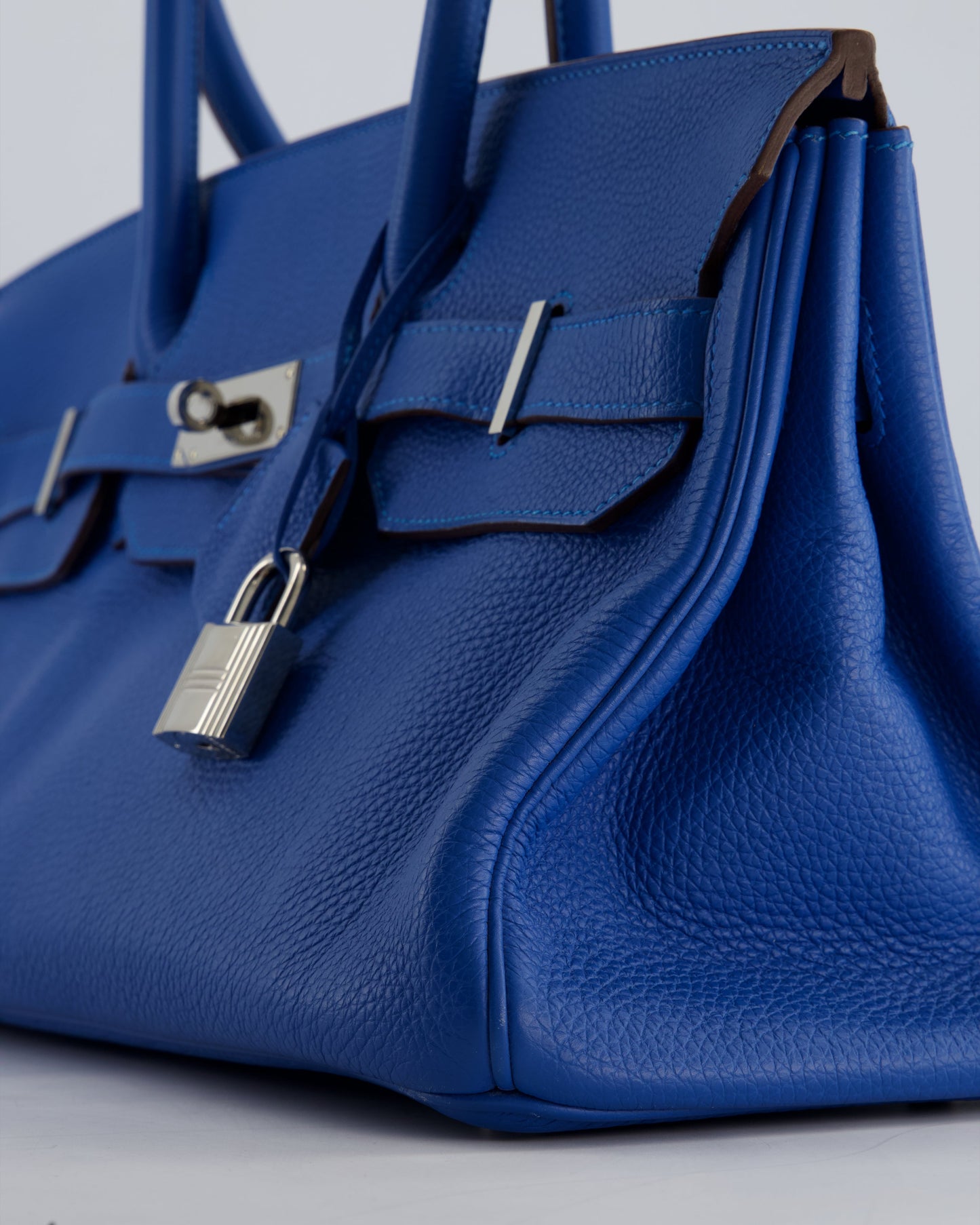 Hermès Shoulder Birkin 42 JPG in Clemence Leather with Palladium Hardware